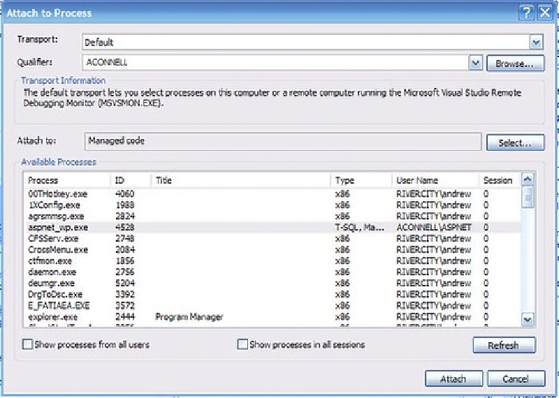 Visual Studio Dialog