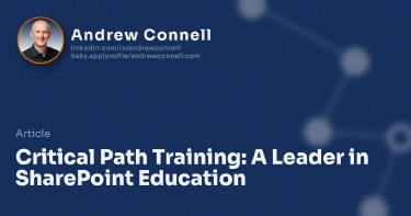 Critical Path Training: A Leader in SharePoint Education
