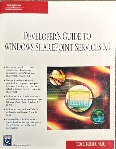 Developer's Guide to the Windows SharePoint Services v3 Platform